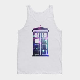 Cosmic Galaxy Time Machine Tardis Tank Top